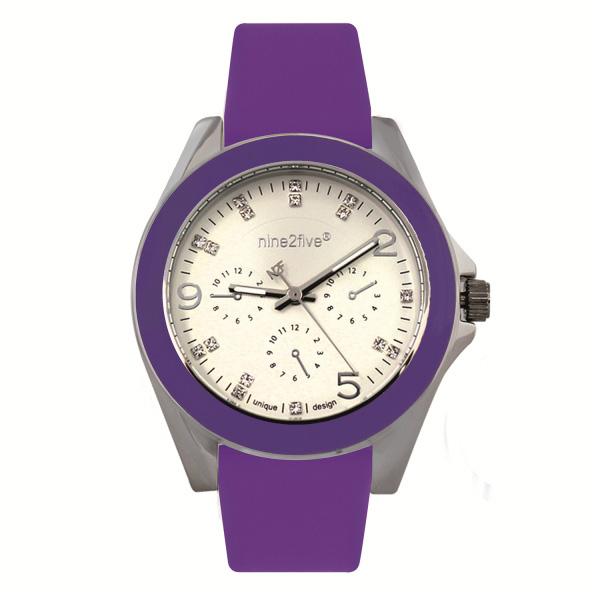 Reloj Nine2Five para Dama en color Blanco con correa Intercambiable.