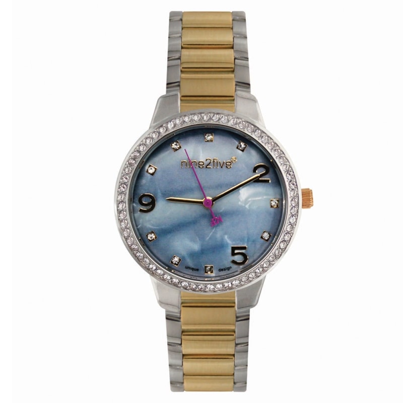 Reloj Nine2Five para Dama Plata y Azul