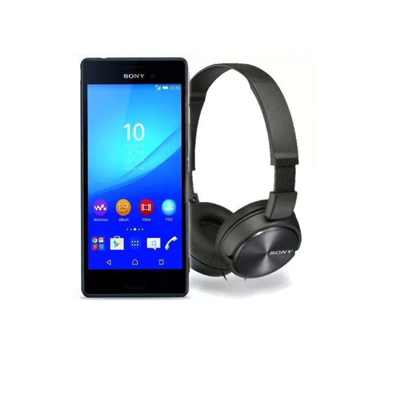 CELULAR SONY XPERIA M4 AQUA E2306 16GB NEGRO + DIADEMA