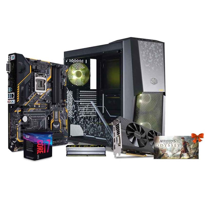 Computadora Pc Gamer Rx570 4gb Cpu Intel Core I7 1tb 8gb 80+