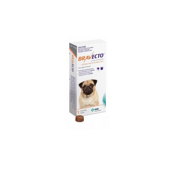 Tratamiento contra pulgas y garrapatas para perro de 4,5 kg a 10 kg MSD