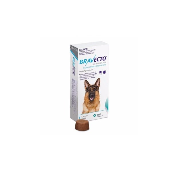 Tratamiento contra pulgas y garrapatas para perro de 20 kg a 40 kg MSD