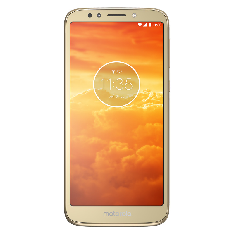 Celular MOTOROLA LTE XT1920-18 MOTO E5 PLAY Color DORADO Telcel