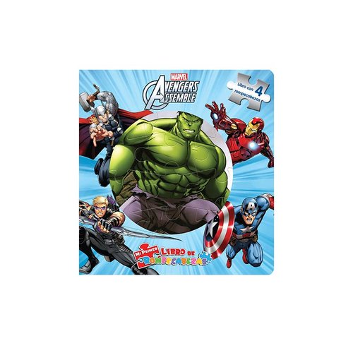 Libro Mi Primer Libro Rompecabezas Avengers Assemble Marvel