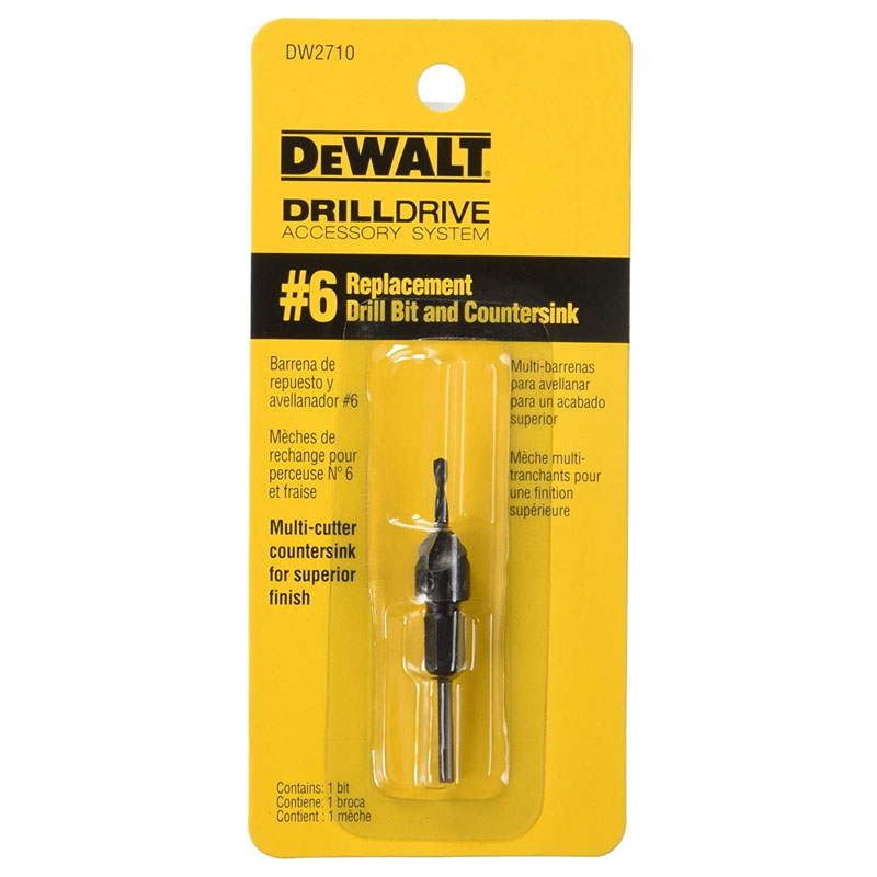 Broca Avellanador #6 Dw2710 Dewalt 