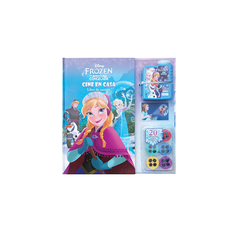 Libro Infantil Cuentos Cine En Casa Frozen Aventura Disney