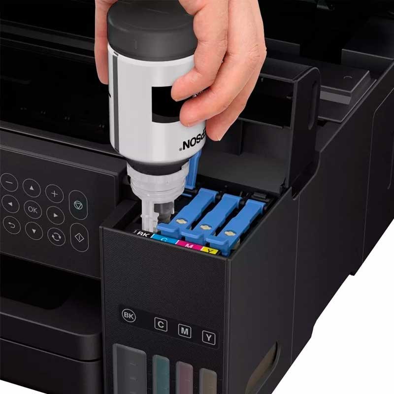 Impresora Multifuncional EPSON L6161 EcoTank Tinta Continua USB Red 