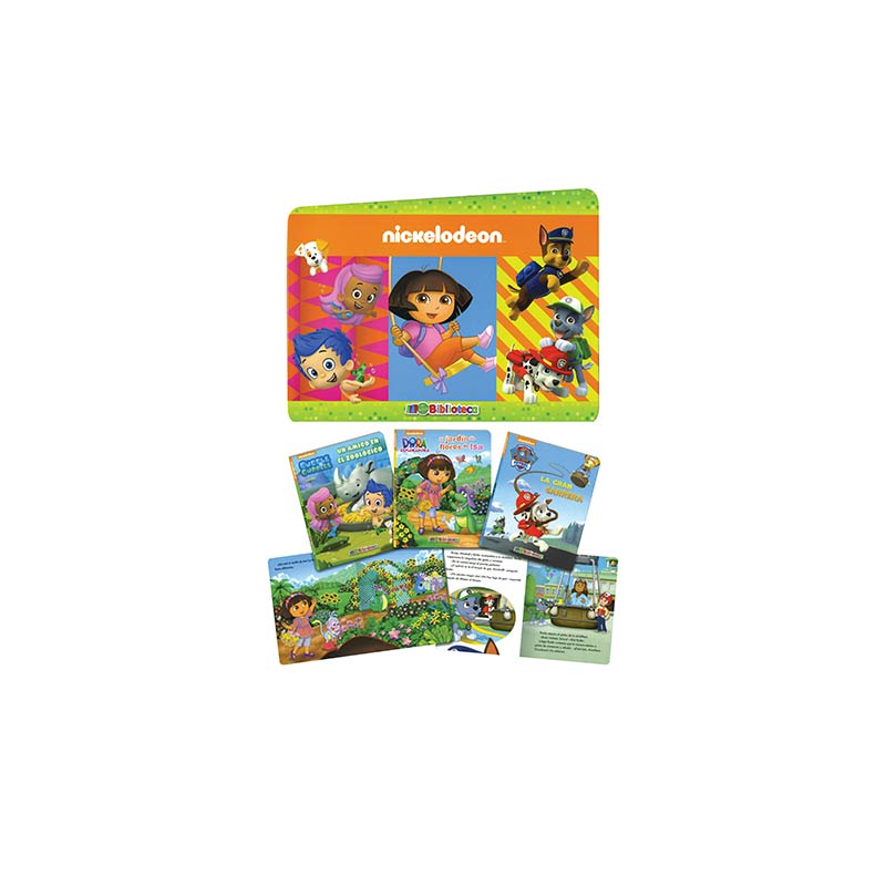 Libro Biblioteca Dora Exploradora Mas Personajes Nickelodeon