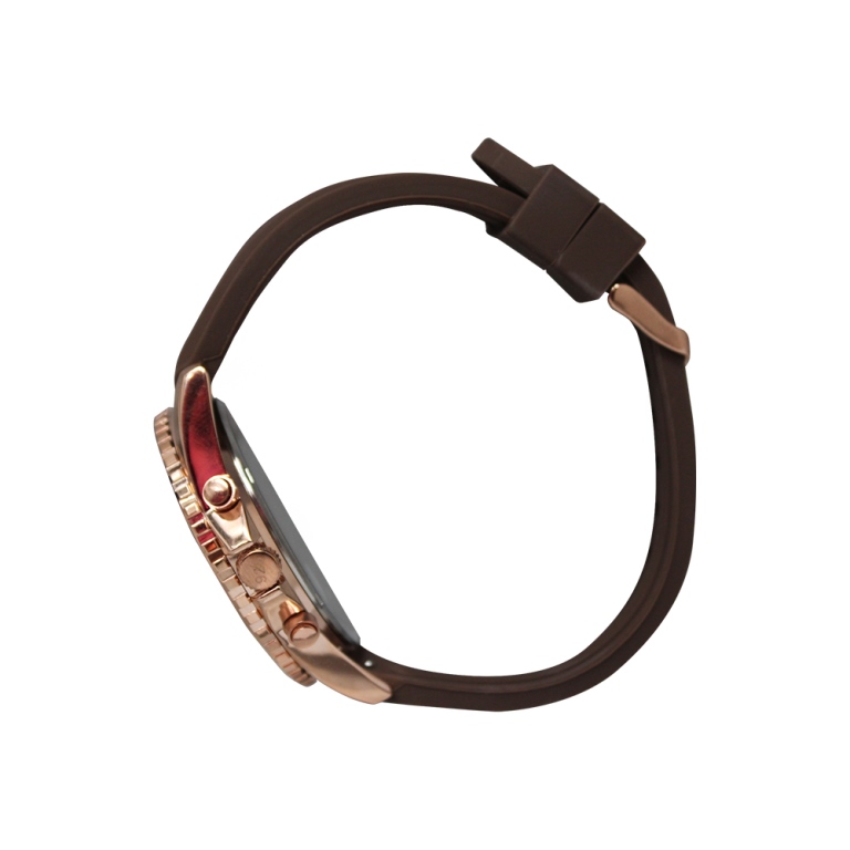 Reloj Nine2Five para Caballero Rosegold con bisel y correa intercambiable.