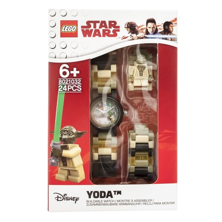 Reloj Lego Star Wars Yoda con minifigura de regalo