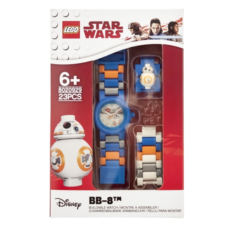 Reloj Lego Star Wars BB-8 con minifigura de personaje