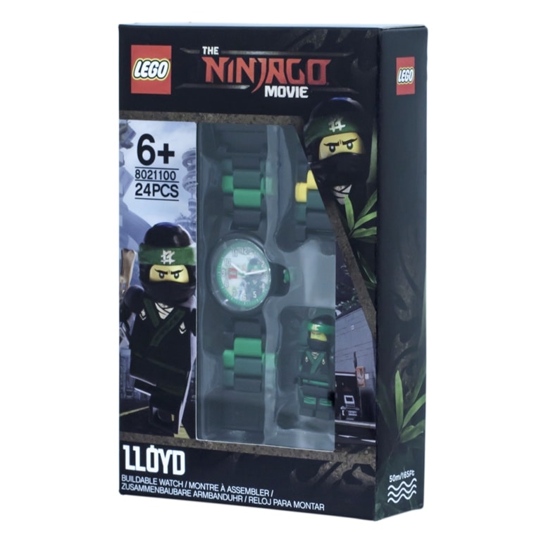 Reloj Lego The Ninjago Movie Lloyd con minifigura de personaje