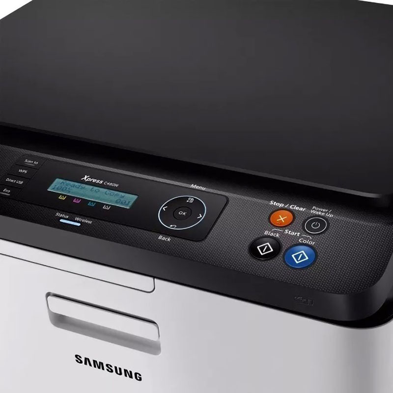 Multifuncional Laser a Color Samsung Xpress SL-C480W, wifi inalambrica