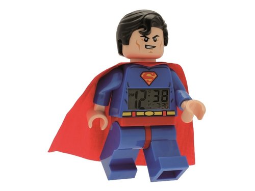 Reloj Despertador Lego Dc Superman