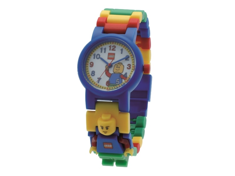 Reloj Lego Classic con minifigura de personaje