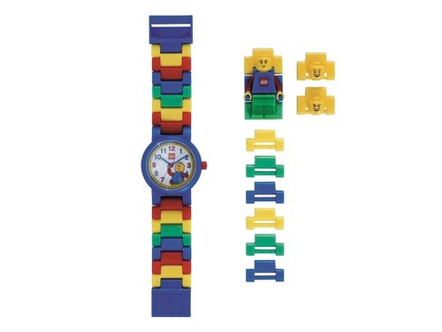 Reloj Lego Classic con minifigura de personaje