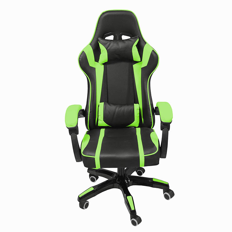 Silla Gamer Consola Pc Ergonomica Reclinable Verde Gaming