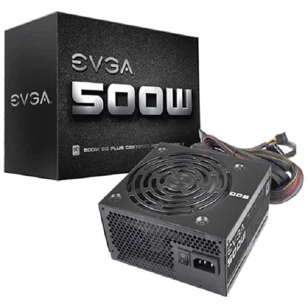 Fuente De Poder EVGA 500W 100-W1-0500-KR 80+