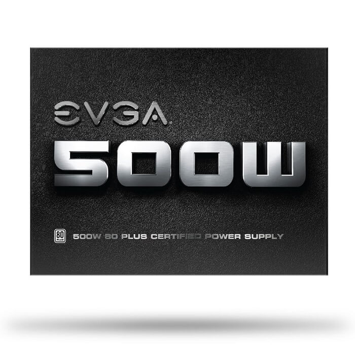 Fuente De Poder EVGA 500W 100-W1-0500-KR 80+