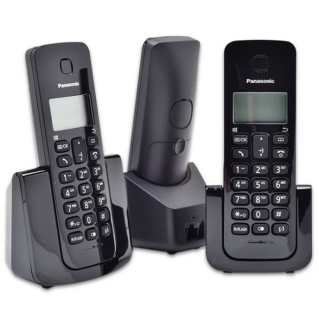 Teléfono Inalámbrico Panasonic 3 Auriculares KX-TGB113