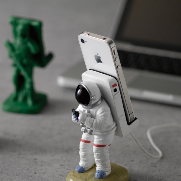 Dock astronauta Gadgets&Fun Base para celular escritorio buró