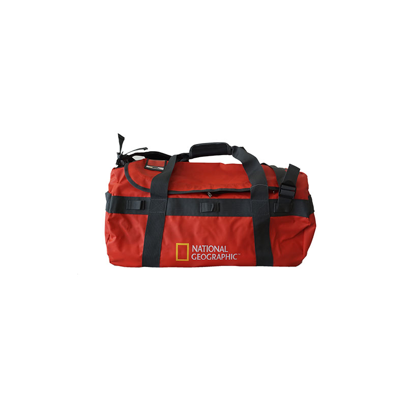 Bolso Mochila Viaje Duffle 80 Rojo Contra Agua 1 Kg 80 L NatGeo