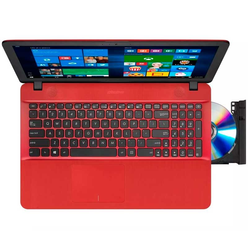 ASUS Laptop X541NA-GO014T Intel N4200 4GB 500GB 15.6 Rojo Reacondicionado