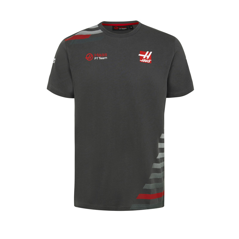T Shirt Hombre Original Haas F1 Team Colecci?n 2018