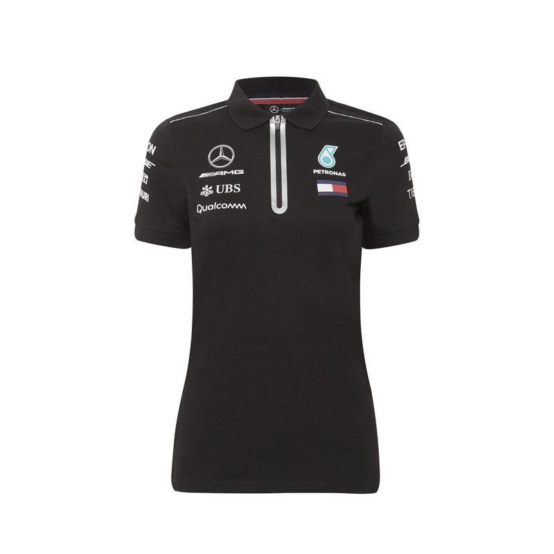 Playera Polo mujer Original Mercedes Benz F1 Colección 2018