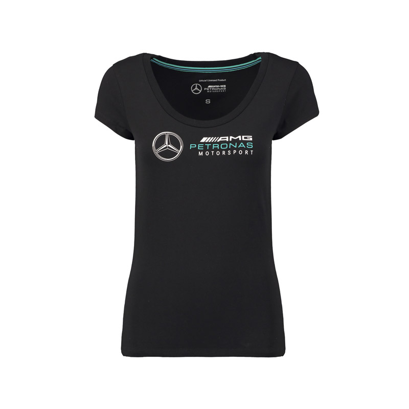 T Shirt mujer equipo Mercedes Benz F1 Colección 2018