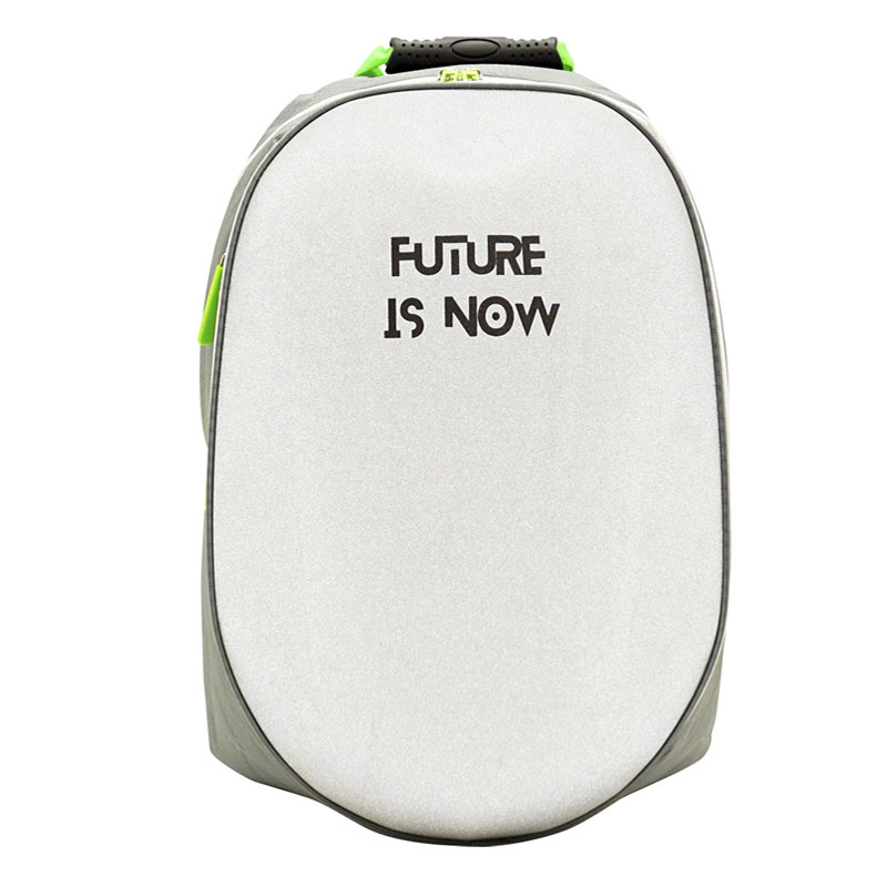 Mochila Escolar ATM PACKS, Platica Polinesia 5825-Gris