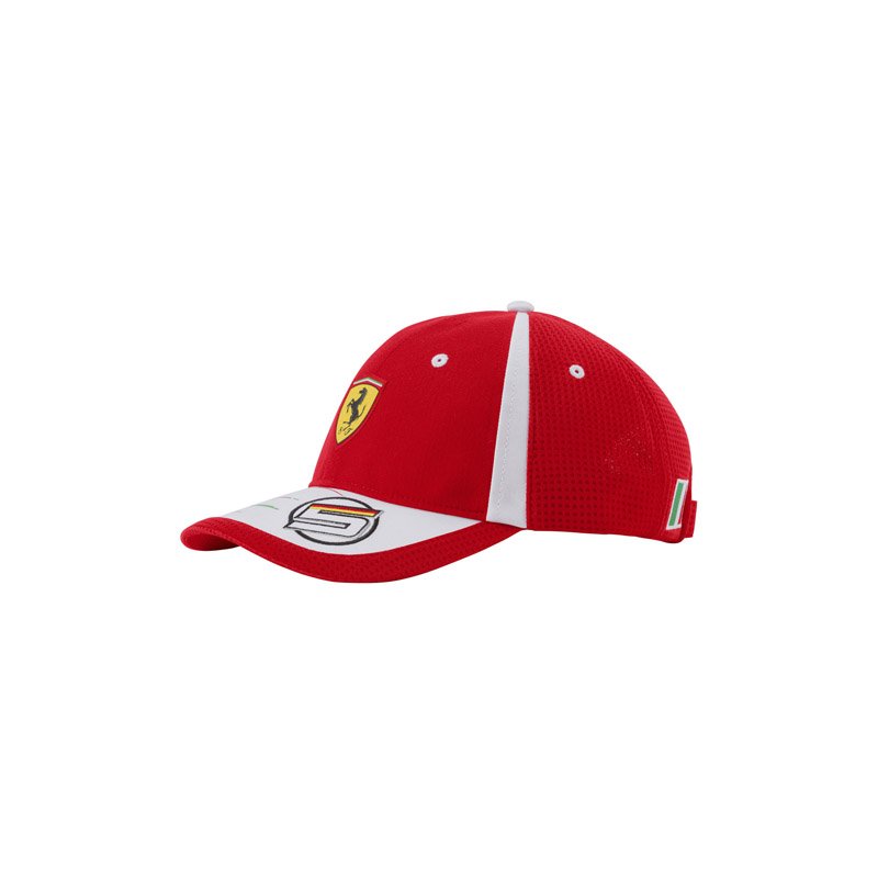 Gorra Vettel Oficial Scuderia Ferrari Colección 2018