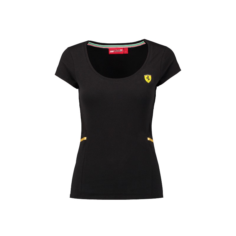 T Shirt Racing para mujer Scuderia Ferrari Colección 2018