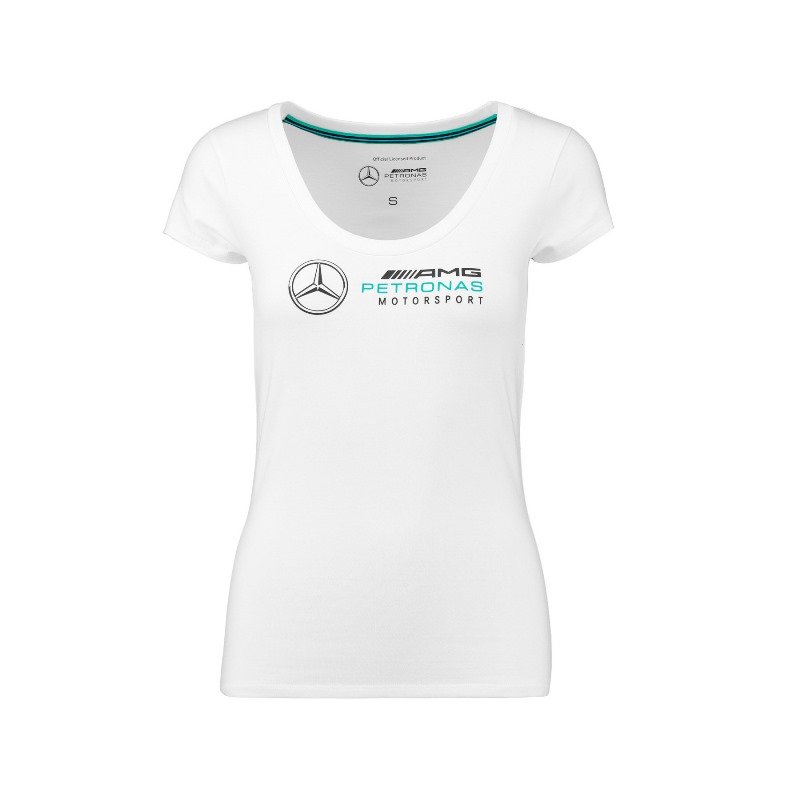 T Shirt mujer equipo Mercedes Benz F1 Colección 2018