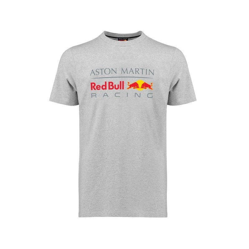 T Shirt Hombre con Logo equipo Red Bull Racing Colección 2018