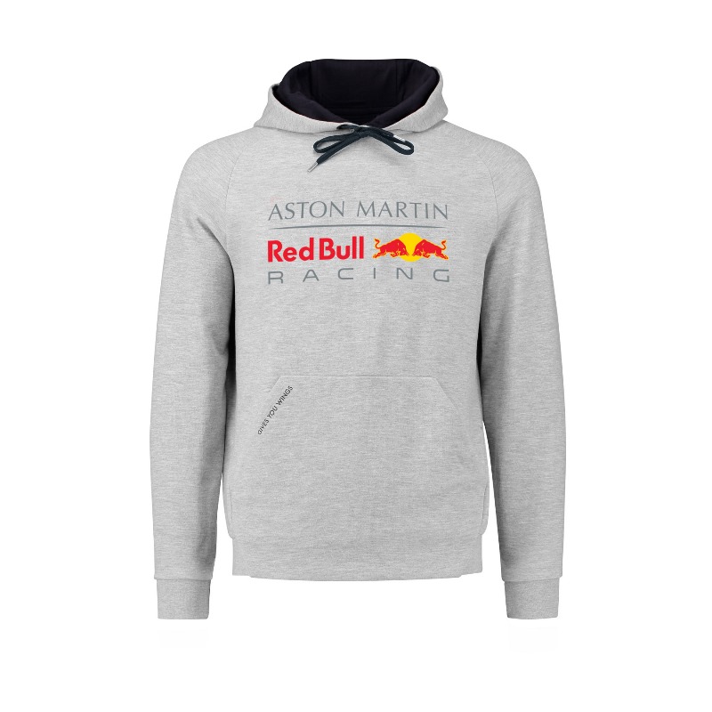 Sudadera gris con Gorro Red Bull Racing Colección 2018