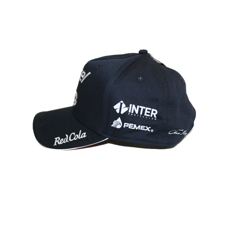 Gorra Original Checo Perez F1 Azul Colección 2018