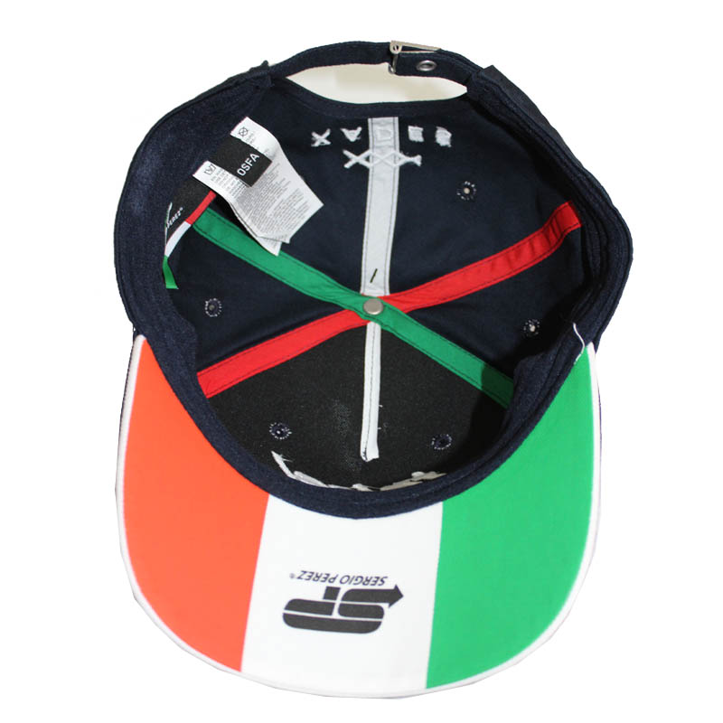 Gorra Original Checo Perez F1 Azul Colección 2018