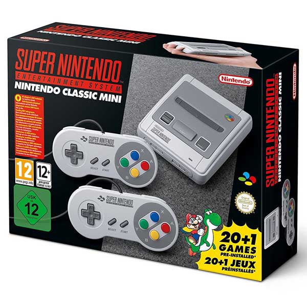 Consola Super Nintendo Entertainment System Classic Mini (europeo)