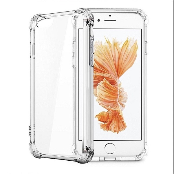 Funda transparente para Iphone 8 crystal shell de uso rudo