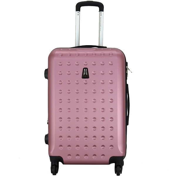 MALETAS ABS CON RUEDAS, PACIFIC COAST 03, SET DE 3, COLOR ROSA