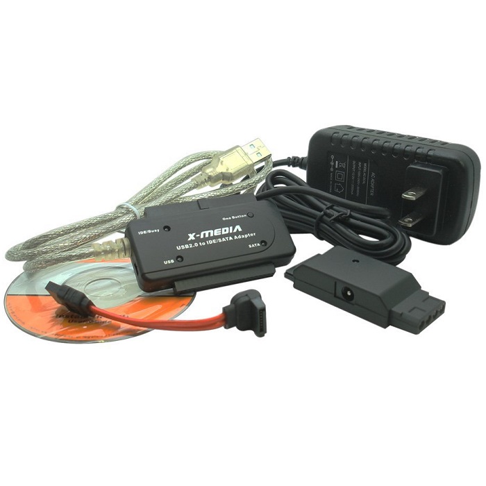 Cable Adaptador USB 2.0 A IDE Y SATA 2.5" Y 3.5" X-Media XM-UB2235S