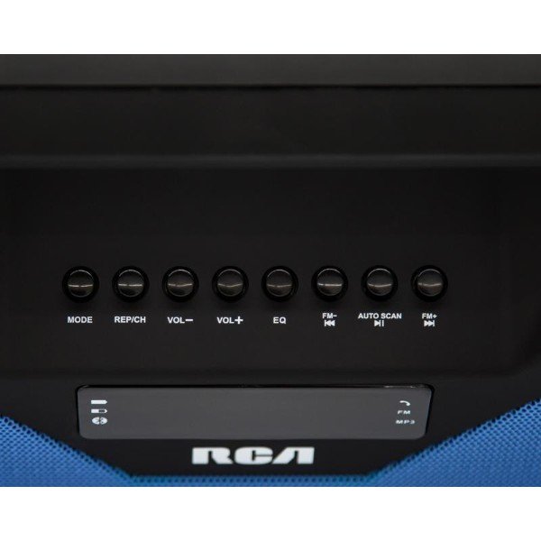 Bocina portatil Rca SP303BTBL Bluetooth Azul