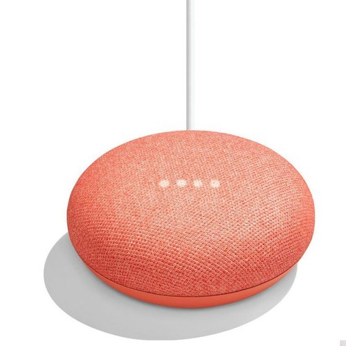 Google Home Mini Wifi, Bluetooth Color Coral