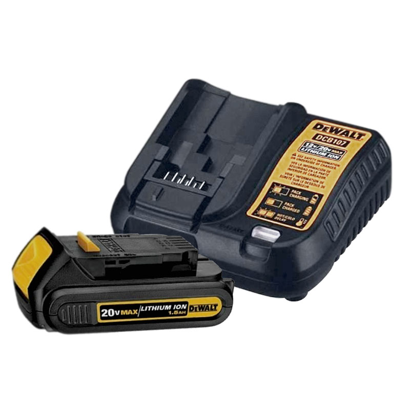 Accesorio Cargador Y Bateria Carga Rapida 20v Litio Dewalt 