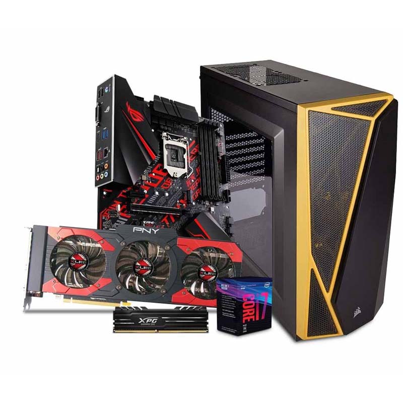 Computadora Pc Gamer Gtx 1080 8gb Intel Core I7 16gb 1tb 80+