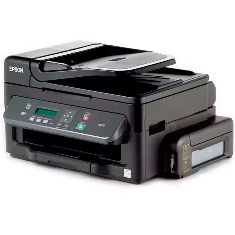 Multifuncional Epson M205 WorkForce Tinta Continua Red Adf Inalambrica