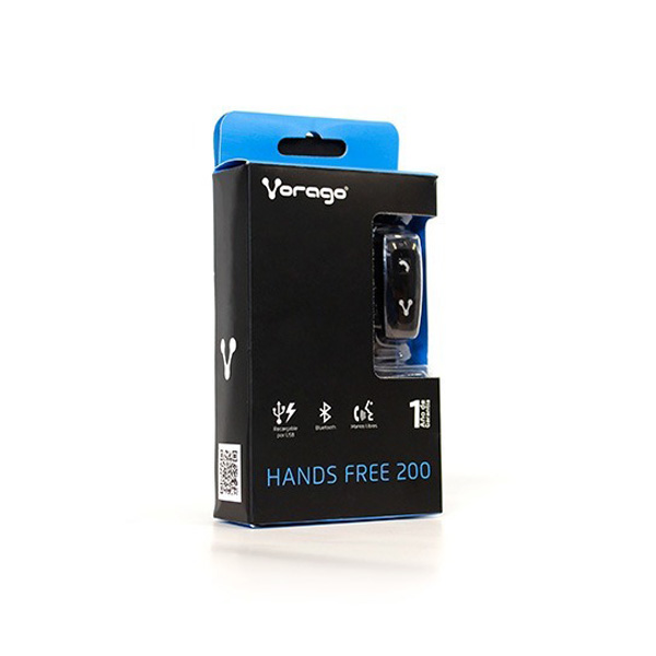 Vorago Manos Libres Bluetooth 3.0 Recargable Celular Bte-200