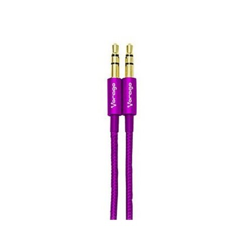 Vorago Cable Auxiliar Audio 3.5mm Celular Mp3 Cab-115 Colores