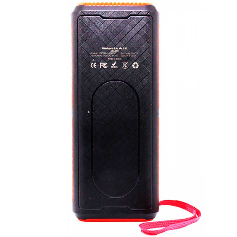 Power Bank + Bocina Bluetooth Blackpcs Epbr4-10000 10000mah